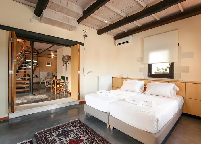 Nyaraló Loft Chania Hriszí Aktí Haniá